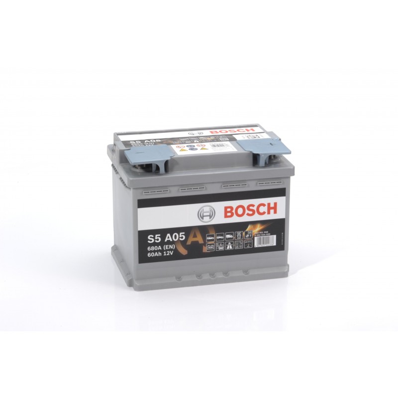 Casa de la carretera teoría Tentación Batería de Coche Bosch 60Ah 560A EN S4E05